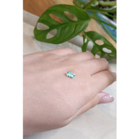 0.76 Ct. Emerald from Russia Life Style