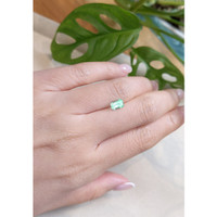 0.76 Ct. Emerald from Russia Life Style