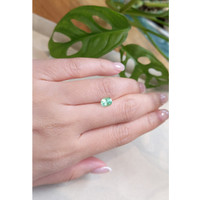 0.80 Ct. Emerald from Russia Life Style