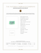 0.93 Ct. Emerald from Russia Scan Report