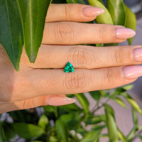 0.72 Ct. Emerald from Colombia Life Style
