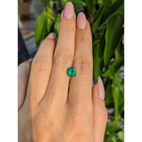 1.12 Ct. Emerald from Colombia Life Style