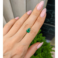 1.12 Ct. Emerald from Colombia Life Style