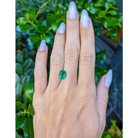 1.72 Ct. Emerald from Zambia Life Style