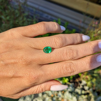 1.72 Ct. Emerald from Zambia Life Style