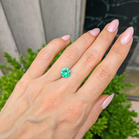 1.57 Ct. Emerald from Brazil Life Style