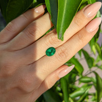 1.80 Ct. Emerald from Zambia Life Style