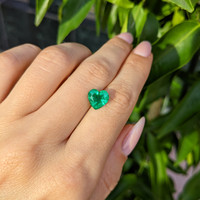 1.98 Ct. Emerald from Zambia Life Style