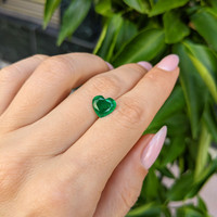 1.85 Ct. Emerald from Zambia Life Style