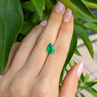 1.61 Ct. Emerald from Zambia Life Style