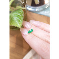 0.70 Ct. Emerald from Russia Life Style