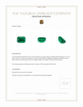 0.93 Ct. Emerald from Russia Appraisal