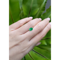 0.84 Ct. Emerald from Russia Life Style