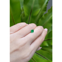 0.66 Ct. Emerald from Russia Life Style
