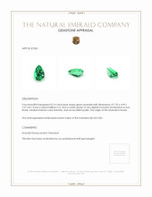 0.74 Ct. Emerald from Russia Appraisal