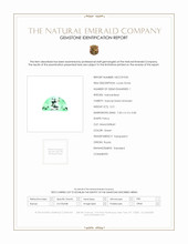 0.51 Ct. Emerald from Russia Scan Report