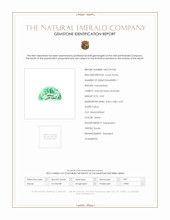 0.93 Ct. Emerald from Russia Scan Report