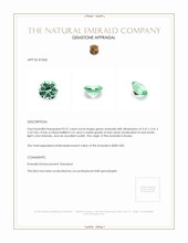 0.51 Ct. Emerald from Russia Appraisal