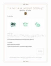0.61 Ct. Emerald from Russia Appraisal