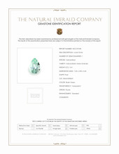 0.61 Ct. Emerald from Russia Scan Report