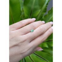 0.66 Ct. Emerald from Russia Life Style