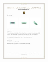 0.60 Ct. Emerald from Russia Appraisal