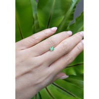 0.54 Ct. Emerald from Russia Life Style