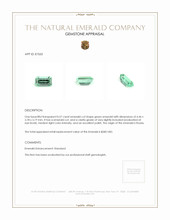 0.57 Ct. Emerald from Russia Appraisal