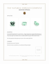 0.67 Ct. Emerald from Russia Appraisal