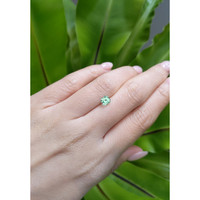 0.67 Ct. Emerald from Russia Life Style