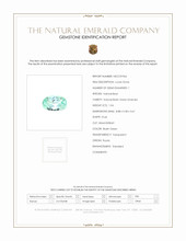 1.04 Ct. Emerald from Russia Scan Report