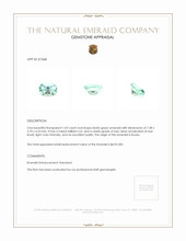 1.03 Ct. Emerald from Russia Appraisal