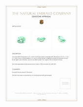 2.01 Ct. Emerald from Russia Appraisal