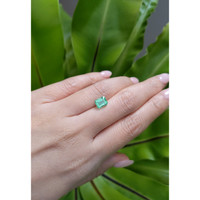 1.58 Ct. Emerald from Russia Life Style