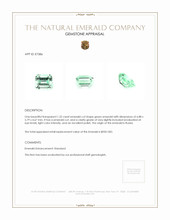 1.32 Ct. Emerald from Russia Appraisal