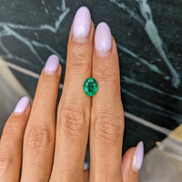 1.82 Ct. Emerald from Zambia Life Style