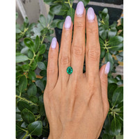 1.82 Ct. Emerald from Zambia Life Style