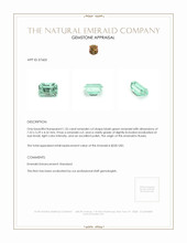 1.25 Ct. Emerald from Russia Appraisal