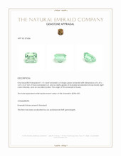 1.13 Ct. Emerald from Russia Appraisal