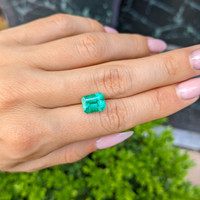 3.16 Ct. Emerald from Zambia Life Style