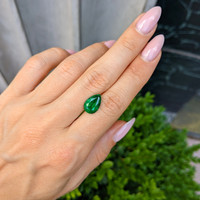 2.91 Ct. Emerald from Zambia Life Style