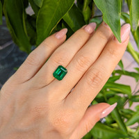 3.20 Ct. Emerald from Zambia Life Style
