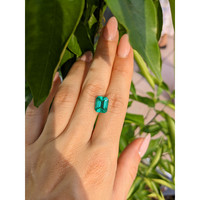 3.29 Ct. Emerald from Zambia Life Style