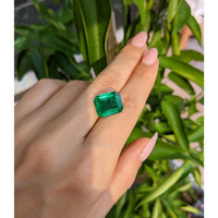 7.39 Ct. Emerald from Zambia Life Style