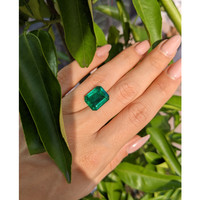 7.39 Ct. Emerald from Zambia Life Style