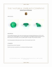2.28 Ct. Emerald from Zambia Appraisal