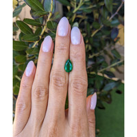 2.34 Ct. Emerald from Zambia Life Style