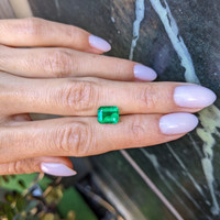 2.11 Ct. Emerald from Zambia Life Style