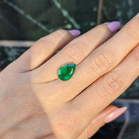 3.08 Ct. Emerald from Zambia Life Style