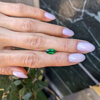 0.94 Ct. Emerald from Zambia Life Style